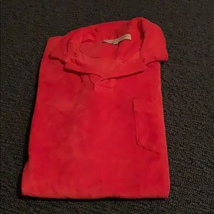 Orlebar Brown Men’s Terry Polo Pink